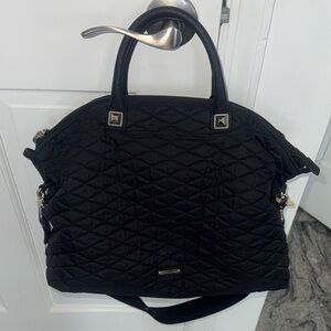 Black Quilted Women's Bag